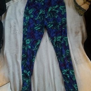 Floral leggings